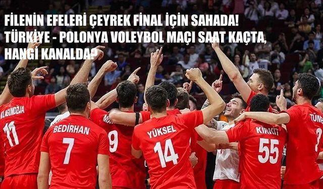 Filenin Efeleri Çeyrek Final Mücadelesinde Sahada