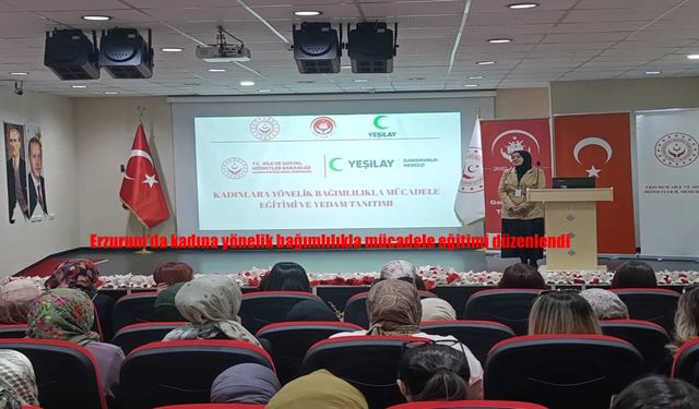 Kadınlara Bağımlılıkla Mücadele Eğitimi Verildi