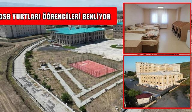 Muş GSB yurtları yeni eğitim dönemine hazır