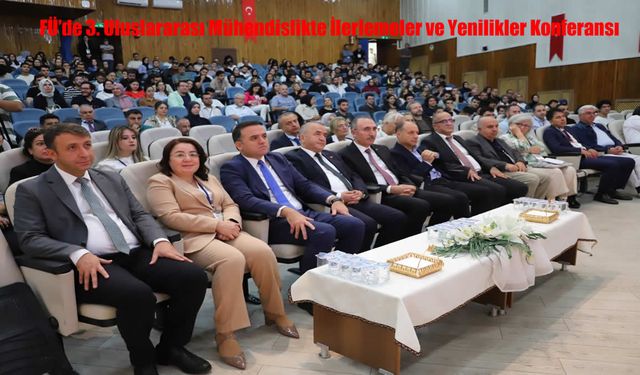 Bilim İnsanları Elazığ’da Mühendislik Konferansında Buluştu