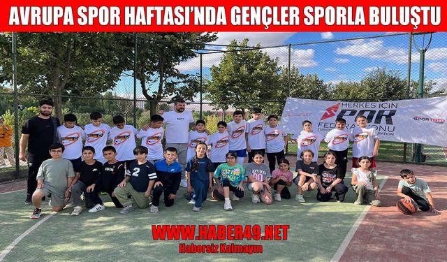 Muş’ta ‘Avrupa Spor Haftası’ coşkusu: 3x3 basketbol turnuvası tamamlandı
