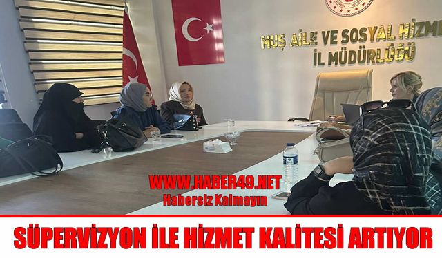 MAUN desteğiyle sosyal hizmet personeline süpervizyon eğitimi verildi
