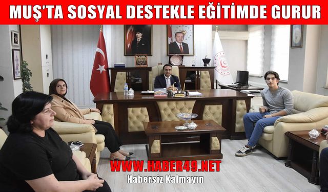 Muş'ta devlet himayesindeki gençten üniversite başarısı