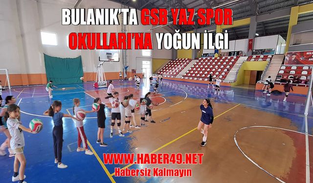Bulanık’ta sporun enerjisi gençlerle yükseliyor