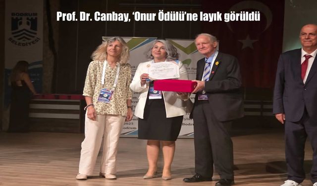 Prof. Dr. Canbay, Türk Fizik Derneği Onur Ödülü’ne Layık Görüldü