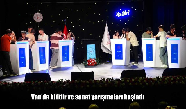 Van, Gençlerin Kültür ve Sanat Buluşmasına Ev Sahipliği Yapıyor