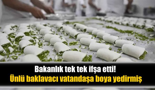 Bakanlık Açıkladı: Gıdalarda Hile Skandalı! Baklavadan Köfteye Tehlike Alarmı