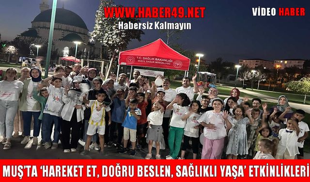 Muş İl Sağlık Müdürü Ömür'den obezite uyarısı