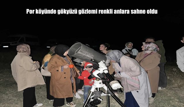 Por Mağaraları’nda Satürn ve Ülker Buluşması