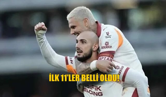 Eintracht Frankfurt-Galatasaray Maçın İlk 11’ler Belli Oldu!