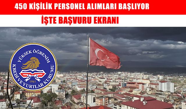 Muş’taki yurtlara personel alımı başlıyor: İşte başvuru detayları
