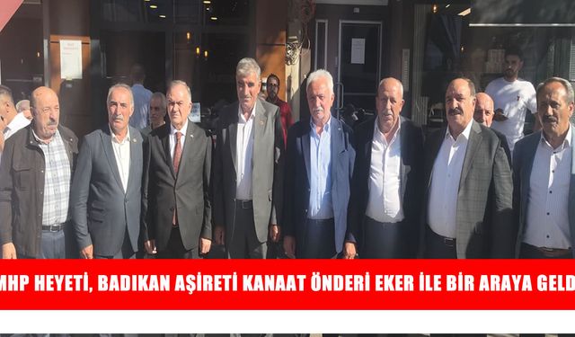 Badıkan Aşireti Kanaat Önderi Eker: Bu toprakların kana değil, kardeşliğe ihtiyacı var