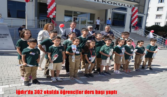 Iğdır’da 302 Okulda 47 Bin 999 Öğrenci Ders Başı Yaptı