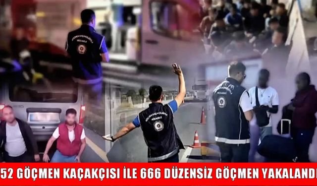 Muş'ta göçmen kaçakçılığı operasyonu