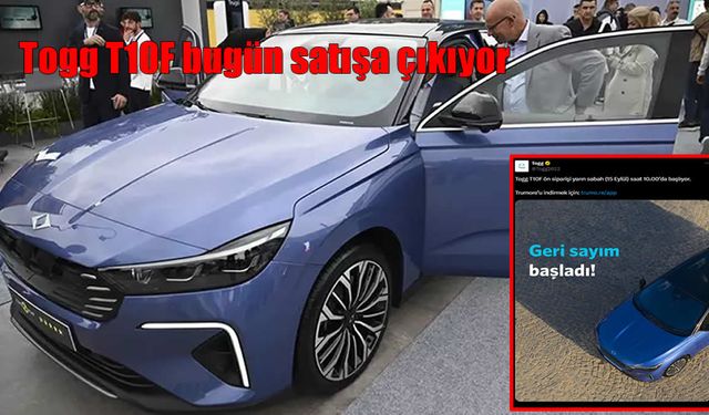 Togg T10F bugün satışa çıkıyor: Yeni fastback model için geri sayım sona erdi