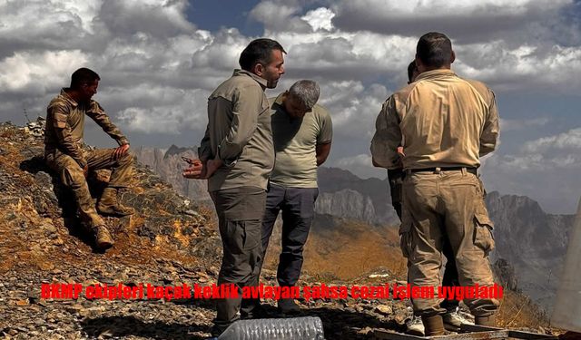 Hakkari’de Kaçak Keklik Avına Ceza: 8 Keklik ve Tüfek Ele Geçirildi