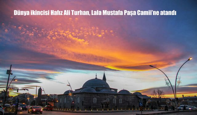 Erzurum’un Yeni İmamı Dünya İkincisi Hafız Ali Turhan Oldu