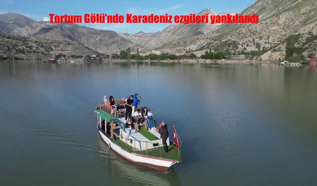 Tortum Gölü’nde Karadeniz Ezgileriyle Renkli Anlar