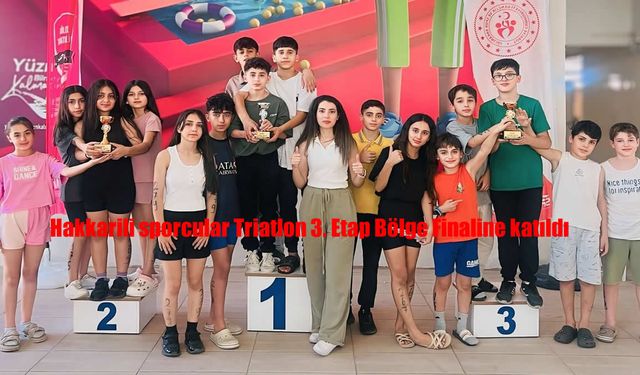 Hakkarili sporculardan büyük başarı