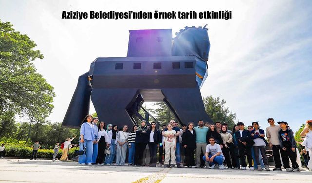 Aziziye Belediyesi’nden Örnek Tarih Etkinliği: Lise Öğrencileri Çanakkale’yi Gezdi