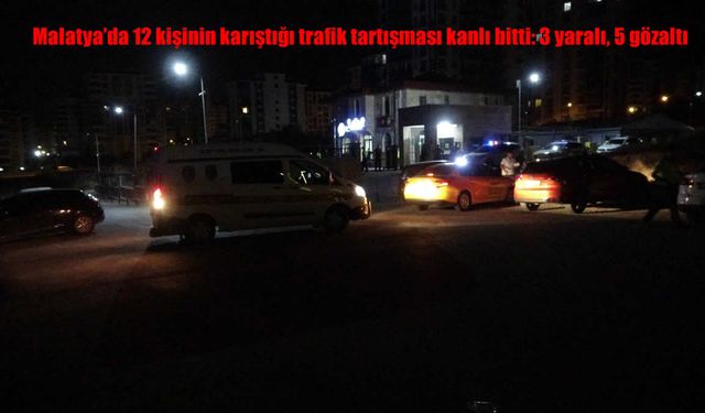 Trafik Tartışması Kanlı Bitti: 3 Yaralı, 5 Gözaltı