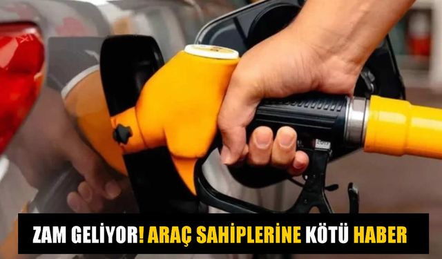 Araç Sahiplerine Kötü Haber: Zam Kapıda!