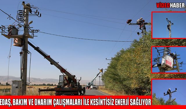 Muş’ta VEDAŞ kesintisiz enerji için çalışmalarını sürdürüyor