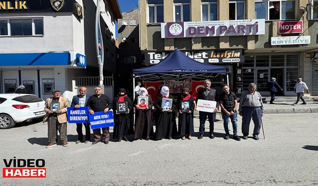 Muşlu aileler evlat nöbetine devam ediyor: “Bu bizim davamız değil”