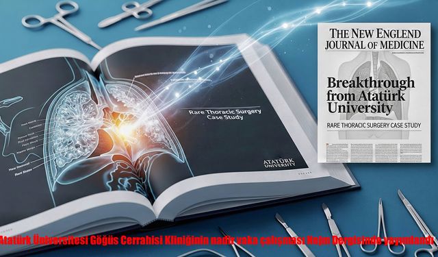 Atatürk Üniversitesi’nden Nadir Vaka Çalışması NEJM Dergisinde Yayımlandı