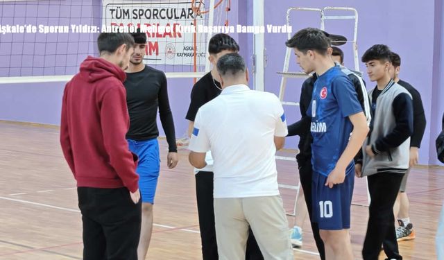 Aşkale’de Sporun Yıldızı: Antrenör Mehmet Kırık Başarıya Damga Vurdu