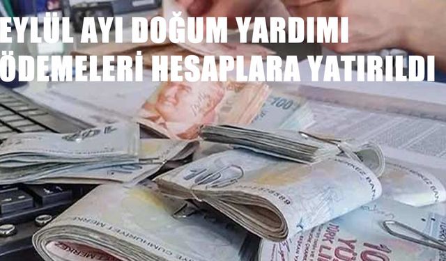 Ailelere Eylül sürprizi: Doğum yardımı ödemeleri hesaplara yattı