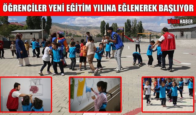 Hasköy’de öğrenciler okula eğlenceli etkinliklerle başlıyor