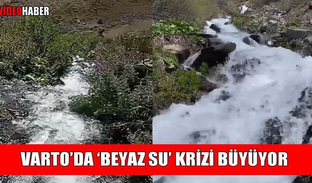 Varto’da 'Beyaz Su' krizine imza kampanyası ile çözüm arayışı