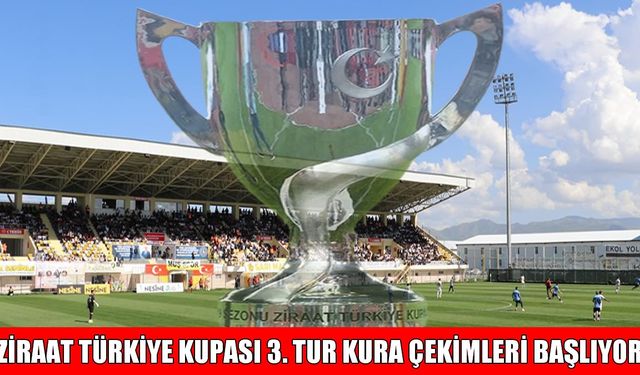 Ziraat Türkiye Kupası 3. Tur kura tarihi ve yeri açıklandı