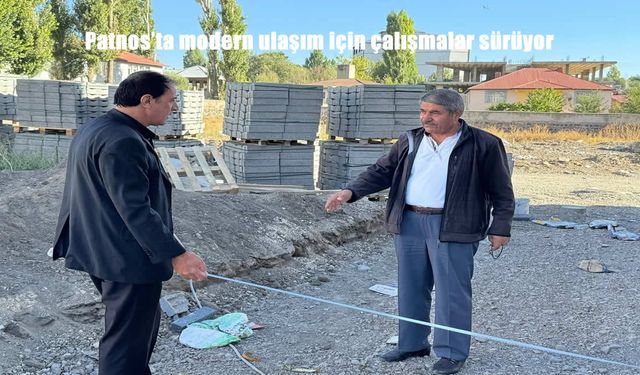 Modern Ulaşım İçin Patnos’ta Yollar Yenileniyor