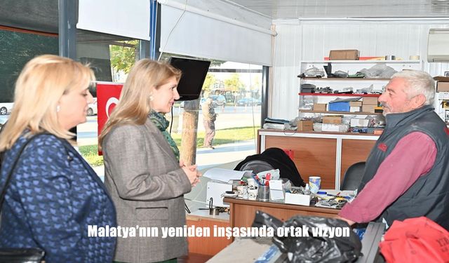 Malatya’nın yeniden inşasında ortak vizyon