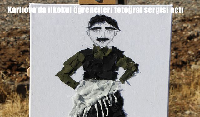 Karlıova'da ilkokul öğrencileri fotoğraf sergisi açtı