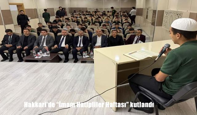 Hakkari’de "İmam Hatipliler Haftası" kutlandı
