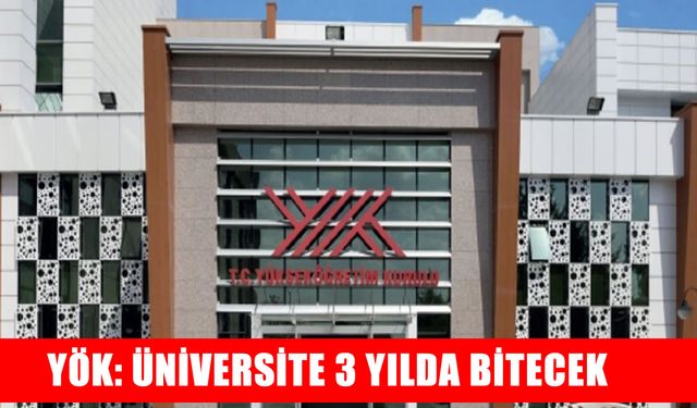 YÖK Duyurdu: Üniversite 3 Yılda Tamamlanabilecek! İşte Detaylar