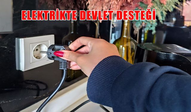 Elektrik faturasında devlet desteği