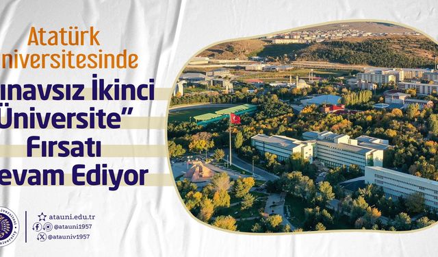 Öğrencilere ve Mezunlara İkinci Diploma Fırsatı