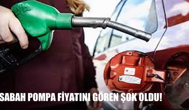 Benzin Fiyatları Bir Anda Fırladı!