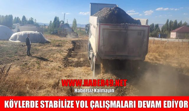 Muş’un köy yolları artık daha güvenli ve konforlu