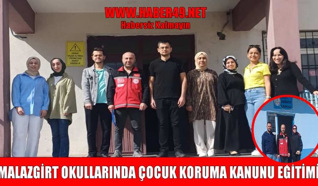 Muş Aile ve Sosyal Hizmetler Müdürlüğü, kırsal bölgelerdeki çocuklar için sahada