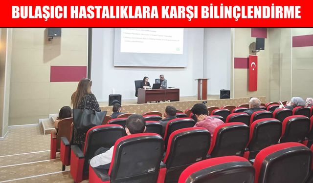 Muş Devlet Hastanesi’nde bulaşıcı hastalıklara karşı eğitim verildi