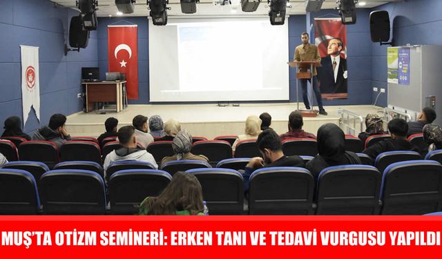 Muş’ta otizm farkındalığı artıyor
