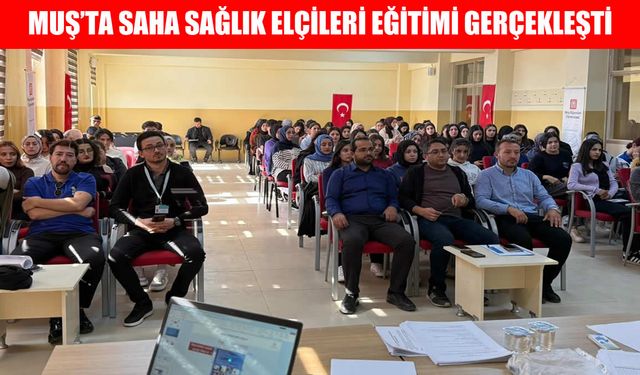 Muş'ta sağlık okur yazarlığı artırılıyor