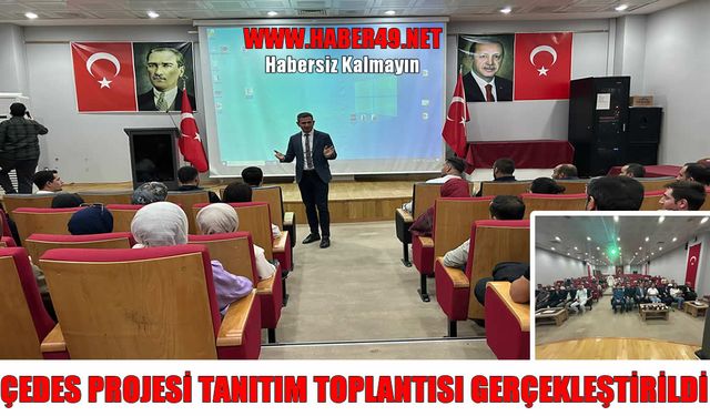 Muş İl Milli Eğitim’den ÇEDES projesi toplantısı