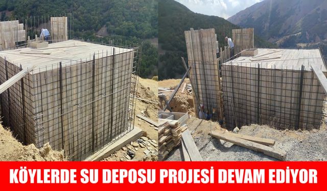 Muş'un köylerinde içme suyu sorunu çözülüyor