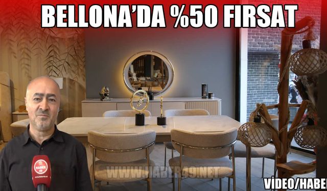 Muş’ta Bellona Mobilya’dan yıl sonuna özel %50 indirim fırsatı